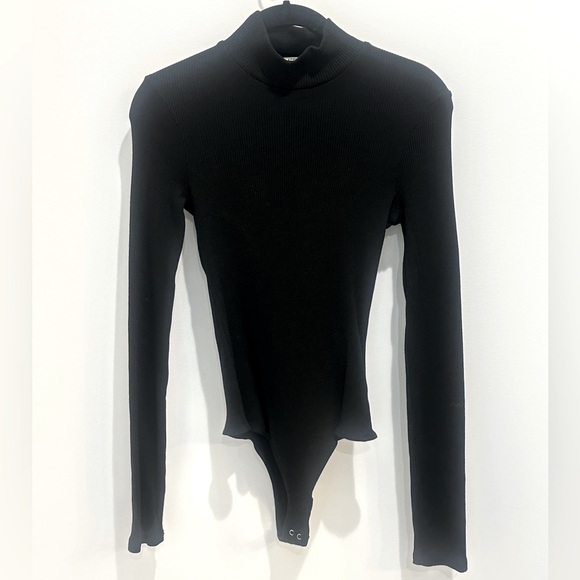 Agolde Mock Neck Bodysuit - Picture 2 of 5